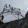 Unser Reporter probierte die Klettertour "Eisenzeit" an der Zugspitze aus