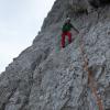 Unser Reporter probierte die Klettertour "Eisenzeit" an der Zugspitze aus