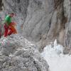 Unser Reporter probierte die Klettertour "Eisenzeit" an der Zugspitze aus