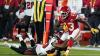 Sean Murphy-Bunting (links) von den Tampa Bay Buccaneers gegen Byron Pringle von den Kansas City Chiefs.