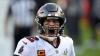 Quarterback Tom Brady von den Tampa Bay Buccaneers vor dem Spiel.