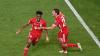 Jubelschrei vom "King": Kingsley Coman erzielte den Siegtreffer für die Bayern. Jubelschrei vom "King": Kingsley Coman erzielte den Siegtreffer für die Bayern.