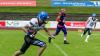 Die Allgäu Comets aus Kempten gewinnen gegen die Frankfurt Universe mit 42:10.