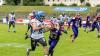 Die Allgäu Comets aus Kempten gewinnen gegen die Frankfurt Universe mit 42:10.