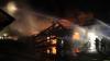 Brand nahe Kaufbeuren: Ein ehemaliges landwirtschaftliches Anwesen im Ortskern von Leinau (Ostallgäu) stand in der Nacht zum Mittwoch in Flammen.