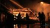 Brand nahe Kaufbeuren: Ein ehemaliges landwirtschaftliches Anwesen im Ortskern von Leinau (Ostallgäu) stand in der Nacht zum Mittwoch in Flammen.