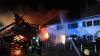 Brand nahe Kaufbeuren: Ein ehemaliges landwirtschaftliches Anwesen im Ortskern von Leinau (Ostallgäu) stand in der Nacht zum Mittwoch in Flammen.