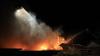 Brand nahe Kaufbeuren: Ein ehemaliges landwirtschaftliches Anwesen im Ortskern von Leinau (Ostallgäu) stand in der Nacht zum Mittwoch in Flammen.