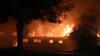 Brand nahe Kaufbeuren: Ein ehemaliges landwirtschaftliches Anwesen im Ortskern von Leinau (Ostallgäu) stand in der Nacht zum Mittwoch in Flammen.