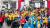 5000 Meter im Schneetreiben durch die Kemptener Innenstadt