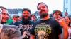 4000 Fans feiern beim Open Air auf dem Hildegardplatz: Wo sonst der Wochenmarkt stattfindet, rockte die irisch-amerikanische Folk-Punk-Band Dropkick Murphys die Kemptener Innenstadt.