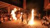 Trommeln, Feuer und ausgelassene Stimmung. Beim Lagerleben ging es auch am zweiten Tag heiß her.