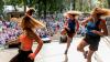 Die Tanzschule Stiltanz begeisterte bei der Allgäuer Festwoche mit ihren Vorführungen.