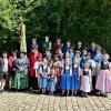 So präsentierte sich der Geltendorfer Trachtenverein in diesem Jahr beim Treffen der historischen Trachten in Neubeuern.