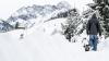 Im Kleinwalsertal hat es dieser Tage immer mal wieder Neuschnee gegeben. Dort sind die Talabfahrten überall noch sehr gut möglich.