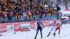 Allgäu Oberallgäu Oberstdorf - Nordische Kombination - NC - Langlauf - STadion im Ried - 10 km - Sieger Julian Schmid GER SC Oberstdorf - vor Jens Luraas Oftebro und Franz-Josef Rehrl