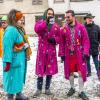 Bei Schneegestöber zogen die Narren durch Aichstetten. Rund 70 Gruppen waren beim Jubiläumssprung mit von der Partie. Die Bilder in unserer Galerie.