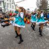 Bei Schneegestöber zogen die Narren durch Aichstetten. Rund 70 Gruppen waren beim Jubiläumssprung mit von der Partie. Die Bilder in unserer Galerie.