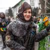Bei Schneegestöber zogen die Narren durch Aichstetten. Rund 70 Gruppen waren beim Jubiläumssprung mit von der Partie. Die Bilder in unserer Galerie.