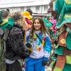Bei Schneegestöber zogen die Narren durch Aichstetten. Rund 70 Gruppen waren beim Jubiläumssprung mit von der Partie. Die Bilder in unserer Galerie.