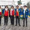Bei Schneegestöber zogen die Narren durch Aichstetten. Rund 70 Gruppen waren beim Jubiläumssprung mit von der Partie. Die Bilder in unserer Galerie.
