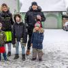 Bei Schneegestöber zogen die Narren durch Aichstetten. Rund 70 Gruppen waren beim Jubiläumssprung mit von der Partie. Die Bilder in unserer Galerie.