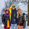 Bei Schneegestöber zogen die Narren durch Aichstetten. Rund 70 Gruppen waren beim Jubiläumssprung mit von der Partie. Die Bilder in unserer Galerie.