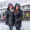 Bei Schneegestöber zogen die Narren durch Aichstetten. Rund 70 Gruppen waren beim Jubiläumssprung mit von der Partie. Die Bilder in unserer Galerie.