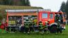 Rund 100 Einsatzkräfte nahmen an der Übung auf dem Gelände des Flughafens Memmingen teil. Erstmals war auch eine Drohnengruppe dabei.