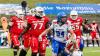 Die Allgäu Comets unterlagen im Play-off-Spiel der German Football Liga gegen die Braunschweig Lions nach einem spannenden Match.