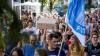 Beim Globalen Klimastreik der Fridays for Future in Kempten nahmen am 1. September 2023 rund 400 Demonstranten teil.