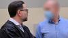 Der Angeklagte Mark S. mit seinem Anwalt kurz vor Beginn des Doping-Prozesses in München.
