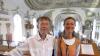 Das Künstlerehepaar Dr. Wieland und Mirjam Meinhold aus Weimar begeisterte mit „Mozartiana“ das Publikum in der Pfrontener Kirche St. Nikolaus.