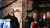 Malu Dreyer (SPD), Ministerpräsidentin von Rheinland-Pfalz und Roger Lewentz (l, SPD), Innenminister von Rheinland-Pfalz, geben vor der Porta Nigra ein Pressestatement. Malu Dreyer (SPD), Ministerpräsidentin von Rheinland-Pfalz und Roger Lewentz (l, SPD), Innenminister von Rheinland-Pfalz, geben vor der Porta Nigra ein Pressestatement.