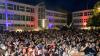 Beim Campus Open Air an der Hochschule Kempten feierten Tausende bis spät in die Nacht. Auf einer Großleinwand verfolgten sie den deutschen Sieg bei der Fußball-Europameisterschaft.