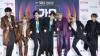 Die Mitglieder von BTS, Boygroup aus Südkorea, stehen vor ihrem Auftritt beim jährlich stattfindenden Musikfestvial «SBS Gayo Daejun» im Gocheok Sky Dome. +++ dpa-Bildfunk +++