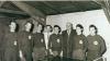 Das Tischtennis-Team des FC Memmingen im Jahr 1957 mit (von links) Kurt Wassermann, Willi Müller, Helmut Wassermann, Paul Rehklau, Günther Albrecht, „Tobi“ Stetter, Hermann Zeller und Helmut Stetter.