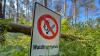 In Marktoberdorf herrscht am Wochenende hohe Waldbrandgefahr. Besondere Regeln sind zu beachten.