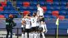 Finale! Die Deutschen jubeln nach dem 1:0 durch Florian Wirtz.