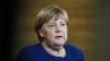 Beim großen Zapfenstreich wird die amtierende Bundeskanzlerin Angela Merkel von der Bundeswehr verabschiedet.