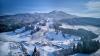 Da geht es rauf: Das Skigebiet an der Alpspitze aus der Vogelperspektive.