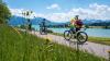 Der Forggensee nahe Füssen ist nur einer der Highlights, die die Radrunde Allgäu bietet.