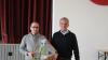 Besuch aus Frankreich: Thomas Gérouville (links) und Christoph Busch (ProRind) auf der Jahresversammlung der BZG Füssen.