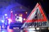 Einen Dachstuhl musste die Feuerwehr am Neujahrstag in Lamerdingen löschen.