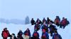 Insgesamt 15 Hundeteams aus allen Teilen des Allgäus absolvierten im Skigebiet Grasgehren ein Wintertraining. Am Ende des Rettungslehrgangs stehen Prüfungen. Nur wer die besteht, wird im Ernstfall auch eingesetzt.