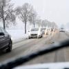 Seit Donnerstagabend sorgten Schnee und Glätte für Unfälle auf den Allgäuer Straßen.