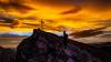 Gipfel sind kein Allgemeineigentum - sie können auch in privater Hand liegen. Doch welche Berge im Allgäu betrifft das? Und was bedeutet das für Wanderer? Im Bild: Sonnenaufgang in den Allgäuer Alpen.