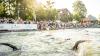 Um 7.45 Uhr erfolgte am Sonntag der erste Startschuss beim Allgäu-Triathlon. Danach ging es in Bühl am Alpsee Schlag auf Schlag. Bis 10.15 Uhr machten sich rund 2800 Sportlerinnen und Sportler auf den Weg.