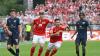 Kevin Volland wurde kurz vor Schluss eingewechselt, lieferte aber noch einen Assist beim 4:1-Sieg von Union Berlin gegen den FSV Mainz 05.