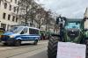 Auch im Allgäu, wie hier in Kempten, kam es in den vergangenen Wochen immer wieder zu Bauernprotesten.